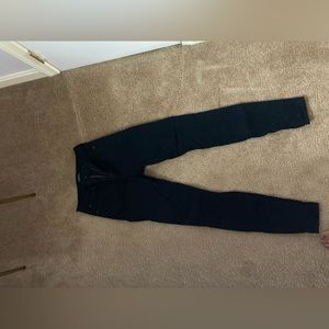 J crew black skinny stretch jeans - 27 tall